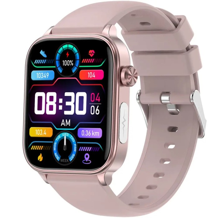 SMARTECH SmartWatch cu Apel Bluetooth, Glucometru, Analiza Impedantei Bioelectrice, EKG, HRV, Temperatura Corporala, Ritm Cardiac, Nivel Oxigen, Tensi