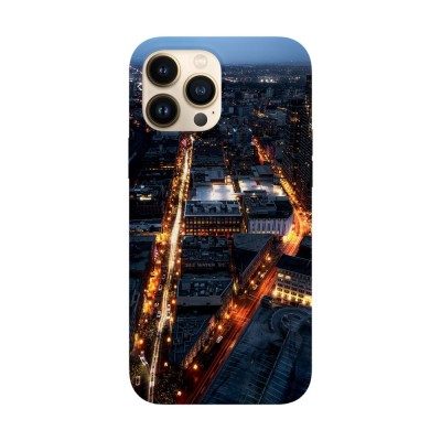 Husa compatibila cu Apple iPhone 14 Pro model Night motion, Silicon, TPU, Viceversa foto