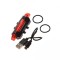 Stop spate biciclete LED, incarcare USB, prindere universala Cod:AWR1166B