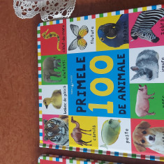 Carte copii Primele 100 de animale-bebe învață