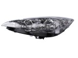 Far Peugeot 308 (4_) 09.2007-04.2011; Peugeot RCZ 04.2010-02.2013 TYC partea Stanga fara bec ceata H1+H7, cu lumini de zi