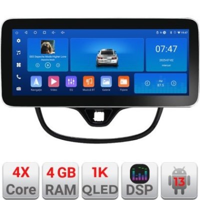 Navigatie Opel Karl 2017- K-karl Edotec 4+64 12.3 inch Incell 1K android Wifi 5Ghz gps internet CarStore Technology foto