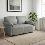 vidaXL Canapea cu 2 locuri Gri deschis 158 x 83 x 95 cm Catifea 42033953