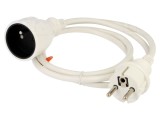 Prelungitor Electric Alb 1,5m 16A