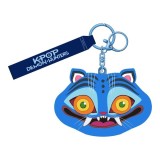 K-Pop Demon Hunters Silicone Keychain Derpy Tiger