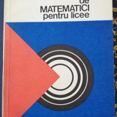 D. V. Ionescu - Complemente de matematici pentru licee 1978