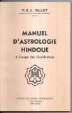 P. E. A. Gillet - Manuel d&#039; astrologie hindoue &agrave; l&#039;usage des occidentaux, 1955