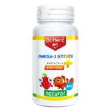 Capsule moi Omega 3 Junior Dr Herz 60 buc