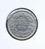 1/2 Franc 1970, Elvetia - G 4527, Europa