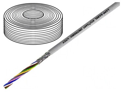 Cablu UNITRONIC LiYCY 50x0,25mm2 PVC Gri 100m foto