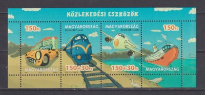 UNGARIA 2008 MI: BL. 318 MNH foto