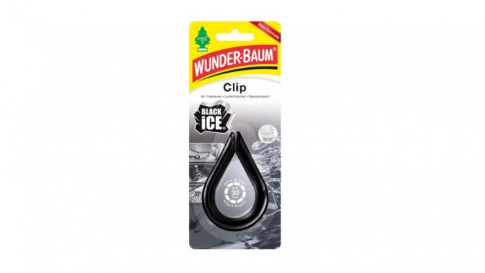 Odorizant Wunder-Baum Clip Black Ice 78944