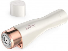 Trimmer facial femei Anjou AJ-PCA014, Lumina LED, pentru mustata, par facial foto