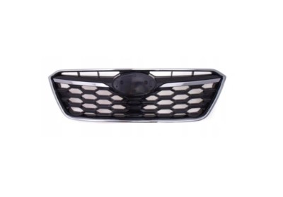 Grila radiator Subaru Legacy (Bw/Bt), 09.2019-; Outback (Bt), 09.2019-, model: Version USA, montare fata, cromat, Negru lucios, RapidAuto foto
