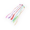 Set 6 clesti par cu suvite colorate impletite 30 cm, Crisalida