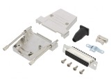 Conector D-Sub 25 Pini Mamă cu Terminal pe Șurub