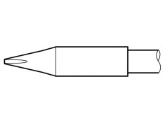 V&acirc;rf Șurubelniță Longlife 0,8x0,6mm