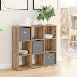 vidaXL Bufet cu sertar Stejar Artizanal 73,5 x 24 x 69,5 cm 8000483