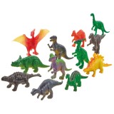 Puzzle Schmidt: Dinozauri gigantici, 60 piese + Cadou: figurina dinozaur Stegosaurus