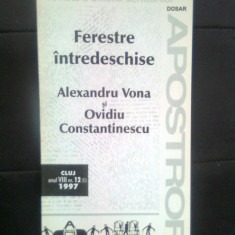 Alexandru Vona si Ovidiu Constantinescu - Ferestre intredeschise (1997)