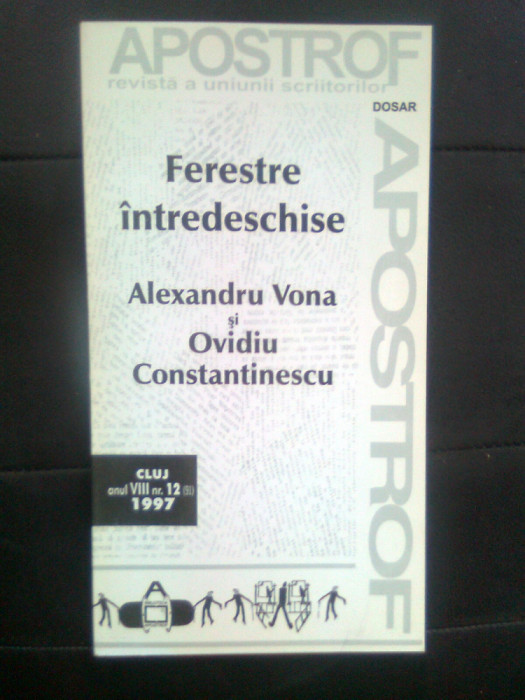 Alexandru Vona si Ovidiu Constantinescu - Ferestre intredeschise (1997)