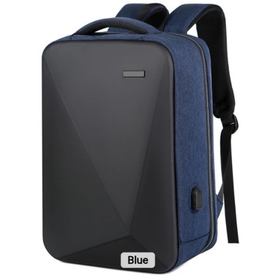 Rucsac TAIKESEN TK-L1, smart casual, rezistent la apa, buzunar anti furt, cu port USB, albastru foto