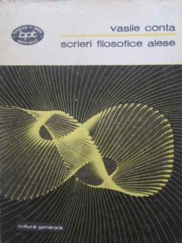 SCRIERI FILOSOFICE ALESE-VASILE CONTA-218767