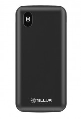 Baterie externa Tellur PD100 10000mAh 2xQC3.0 + PD 18W, negru foto
