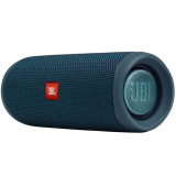 Boxa portabila JBL Flip 5, Bluetooth, PartyBoost, Waterproof, albastru inchis