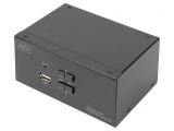 &Icirc;ntrerupător KVM USB 2.0 Negru
