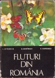 C4465N Fluturi din Rom&acirc;nia de I Stănoiu, B Bob&icirc;rnac, S Copăcescu, 1979