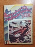 Carte pentru copii anii &#039;90 -aventurile submarinului dox,nr 6