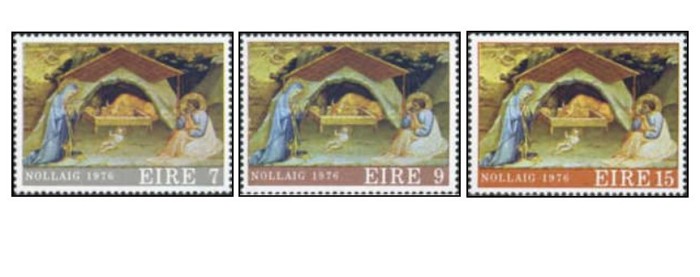 Irlanda 1976 - Craciun, serie neuzata
