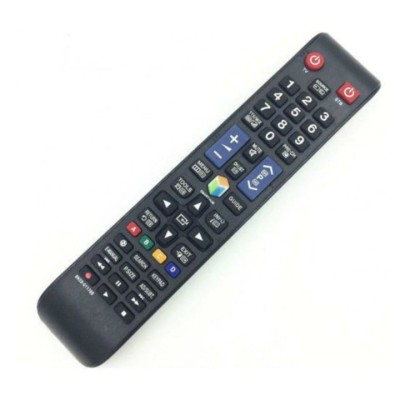 Telecomanda pentru LCD/LED Samsung, Functionare cu 2 x AAA, Design subtire, Ergonomic, Negru foto