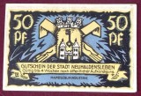 Germania notgeld 50 pfennig Neuhaldensleben **
