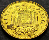 Cumpara ieftin Moneda 1 PESETA - SPANIA, anul 1977 (model 1975) * cod 1190 B = UNC, Europa