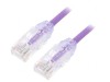 Patch cord UTP Cat6 LSZH Violet 2m
