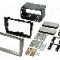Rama adaptoare Alfa Romeo, 2 DIN, argintie, ACV - 381001-88