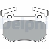 Set placute frana spate DELPHI, Kia Stinger (Ck), 06.2017-, spate; puntea spate