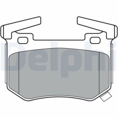 Set placute frana spate DELPHI, Kia Stinger (Ck), 06.2017-, spate; puntea spate