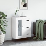 Gossi servanta, alb, 69,5x34x90 cm, lemn compozit