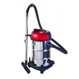 Aspirator industrial umed/uscat Raider, 1300 W, 30 l, 16 kPa, filtru Hepa, corp inox