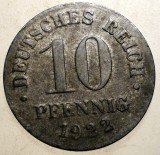 1.452 GERMANIA 10 PFENNIG 1922 ZINC, Europa