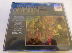 Oratoriul de Craciun - J.S.Bach, 3 cd, Helmuth Rilling, qwe foto