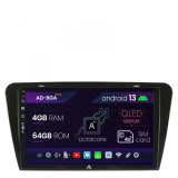 Cumpara ieftin Navigatie Skoda Octavia 3 (2013-2018), Android 13, A-Octacore 4GB RAM + 64GB ROM, 10.1 Inch - AD-BGA10004+AD-BGRKIT026