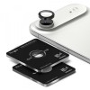 Folie de protectie Camera Spate Ringke pentru Apple iPhone 17 Air, Sticla Securizata, Neagra