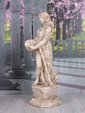 Statueta de gradina din rasini cu o femeie YAC041, Nuduri
