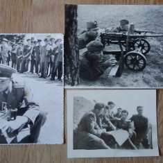 3 foto Armata R. P. R. - aplicații militare, anii 1950