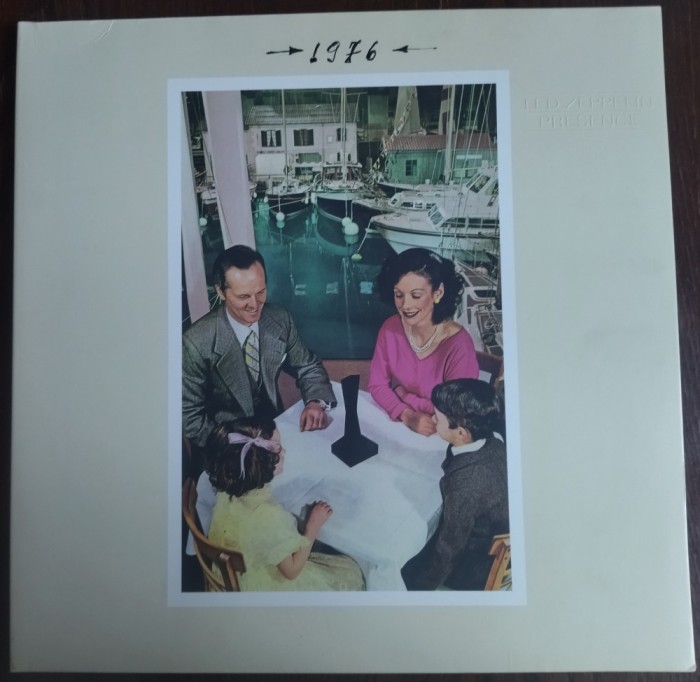 DISC LP ROCK: LED ZEPPELIN - PRESENCE (1976) [editie recenta printed in the E.U.]