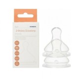 KORRES Silicone Teats Slow Flow 2pcs